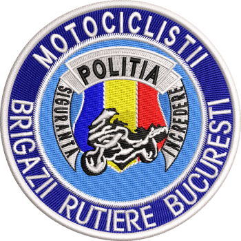 Emblema MOTOCICLISTI BRIGAZII RUTIERE BUCURESTI